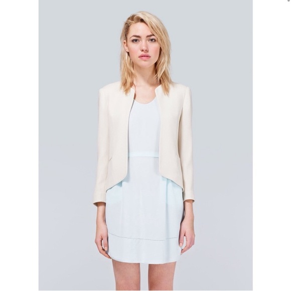 Aritzia Wilfred Exquis Jacket Blazer In Lake - Picture 2 of 10